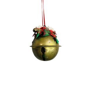 1988 Jingle Bell Christmas Ornament 2.5 Inch Ribbons